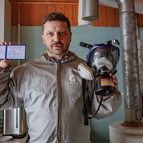 ФОТО Удаление плесени в Малаховке